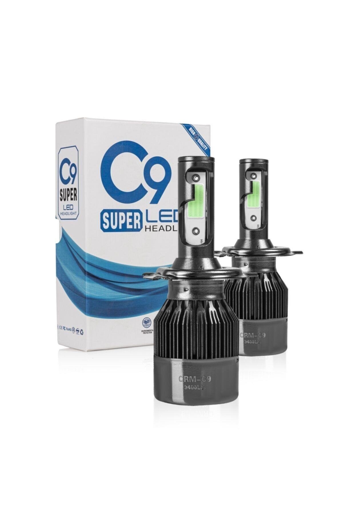 C9 Led Xenon BUZ MAVİ Zenon Far Ampulü H4