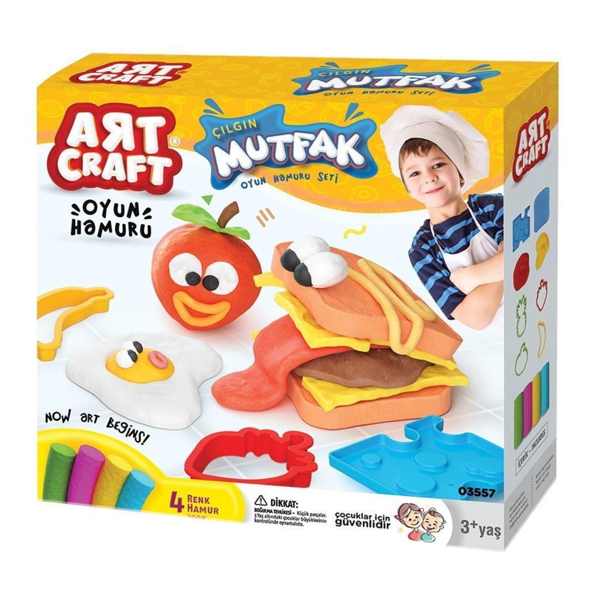 Çocuk Mutfak Oyun Hamuru Seti