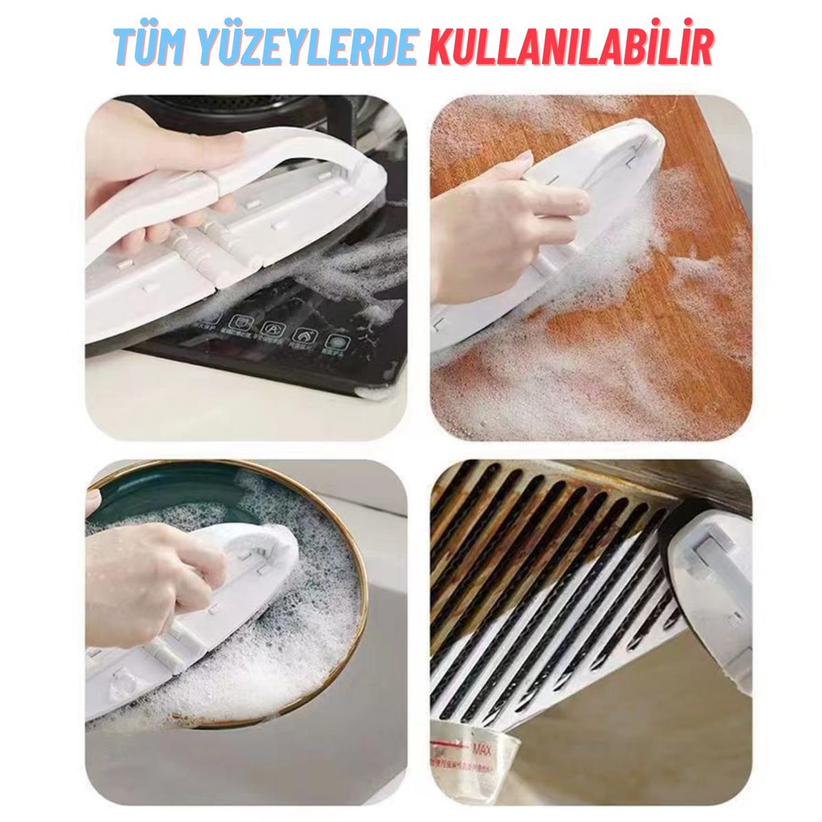 Çok Amaçlı Pratik Katlanır El Süngeri Hızlı Temizlik İçin İdeal