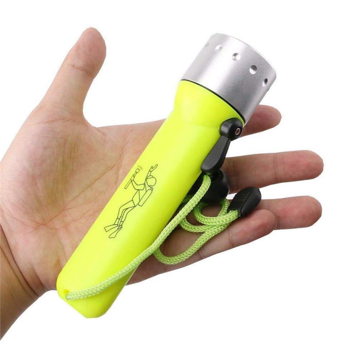 Dalgıç Profesyonel Sualtı Dalış El Feneri Su Geçirmez Ultra Parlak Led El Feneri