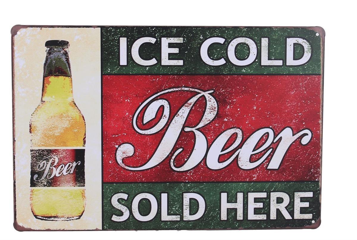 Dekoratif Duvar Süsü Retro Dekor Sosyal Metal Tabela 30X20 Cm