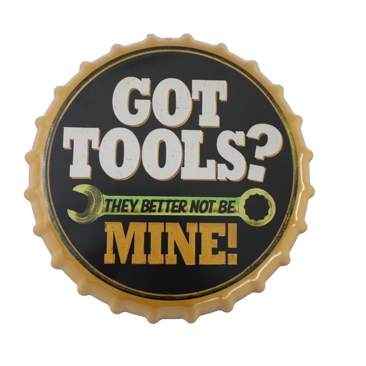 Duvar Dekorasyon Retro Metal Tabela GOT TOOLS?
