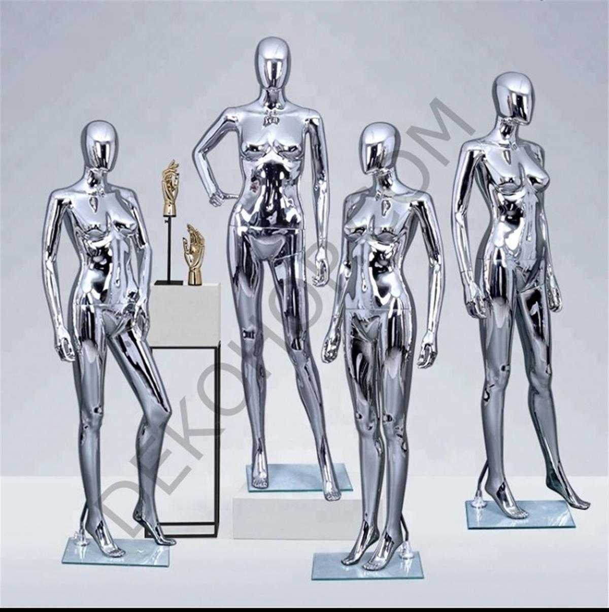 Gümüs Bayan Vitrin mankeni