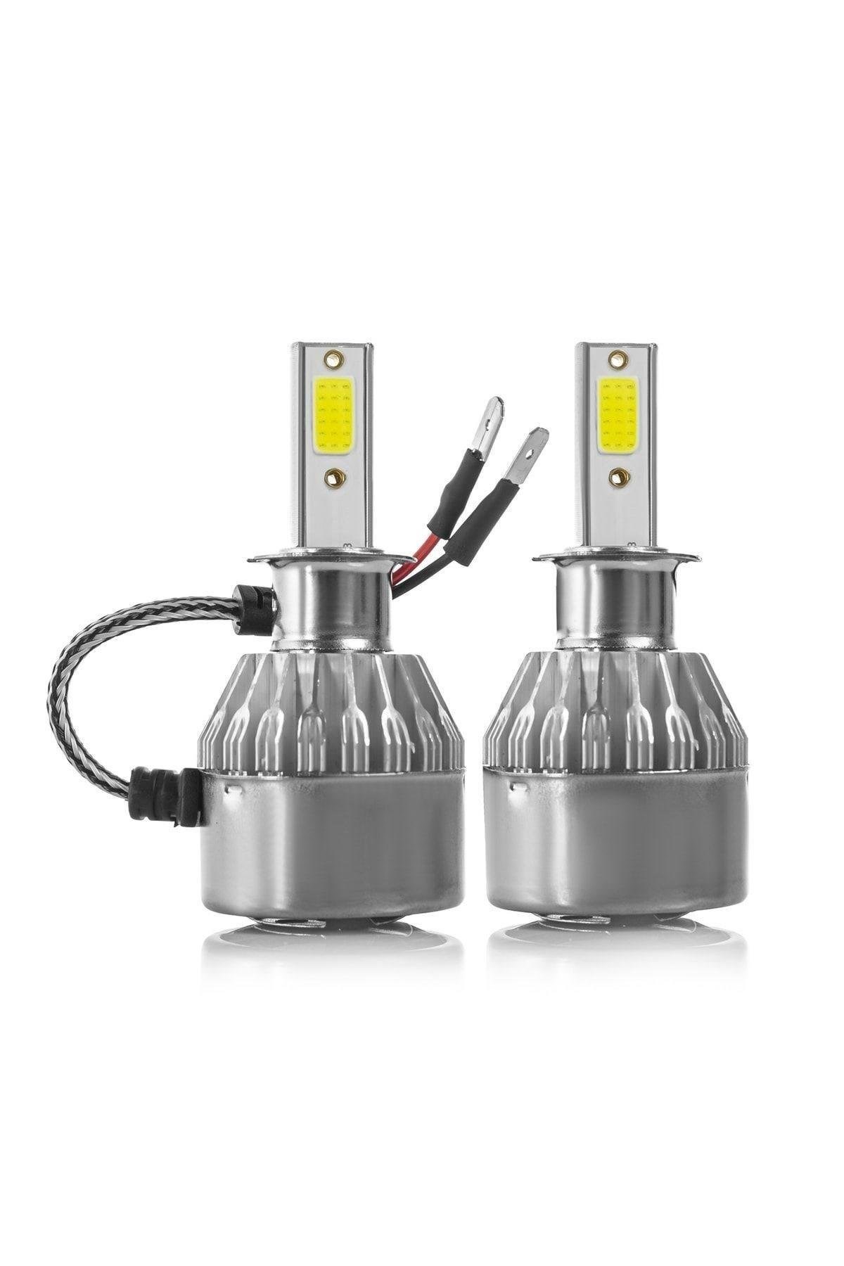 H3 Led Xenon Far Ampulü Beyaz Renk Zenon Led Far