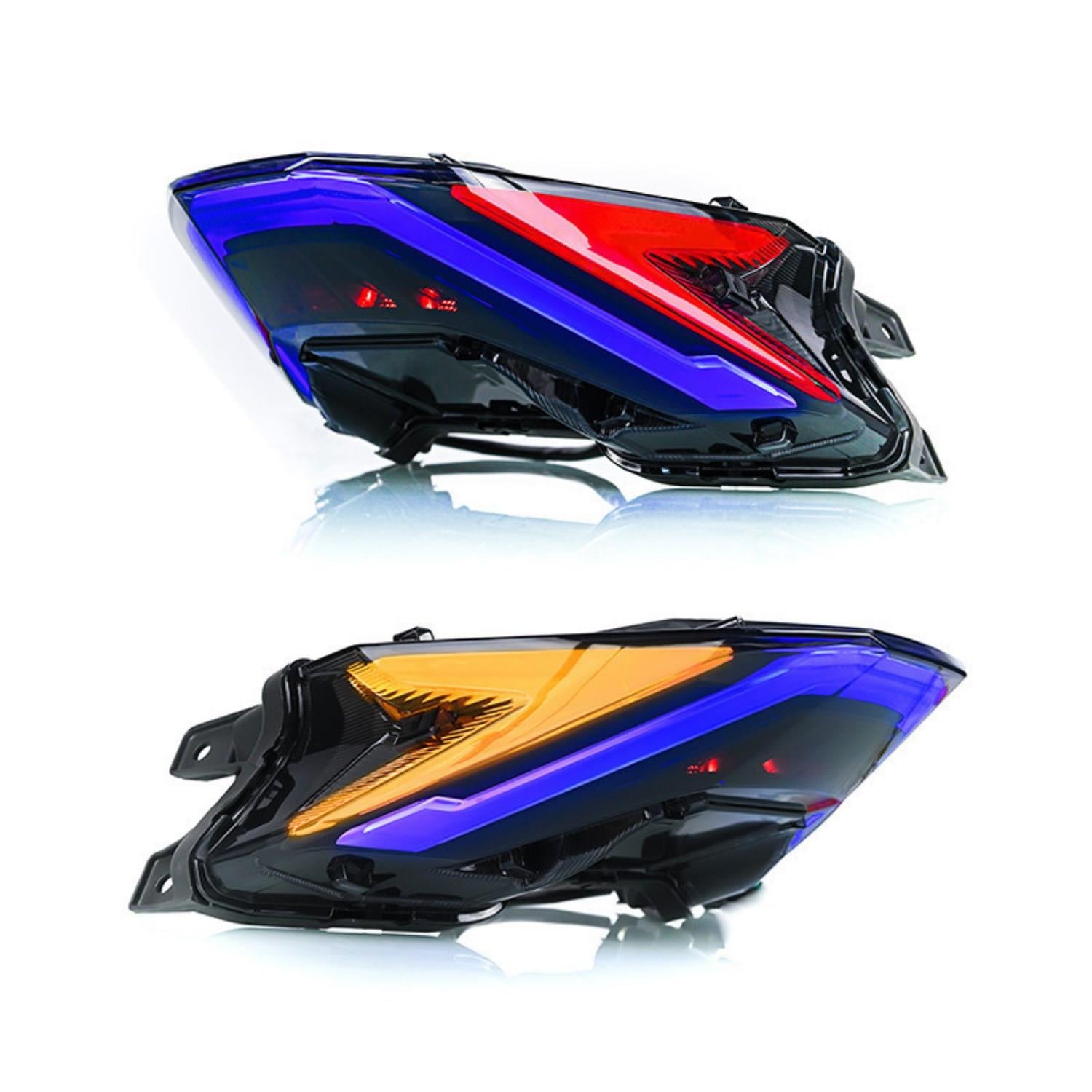 Honda Pcx Rgb Stop Far Animasyonlu Telefon Kontrollü Renk Işık Kontrolü Sinyal Fren Destekli