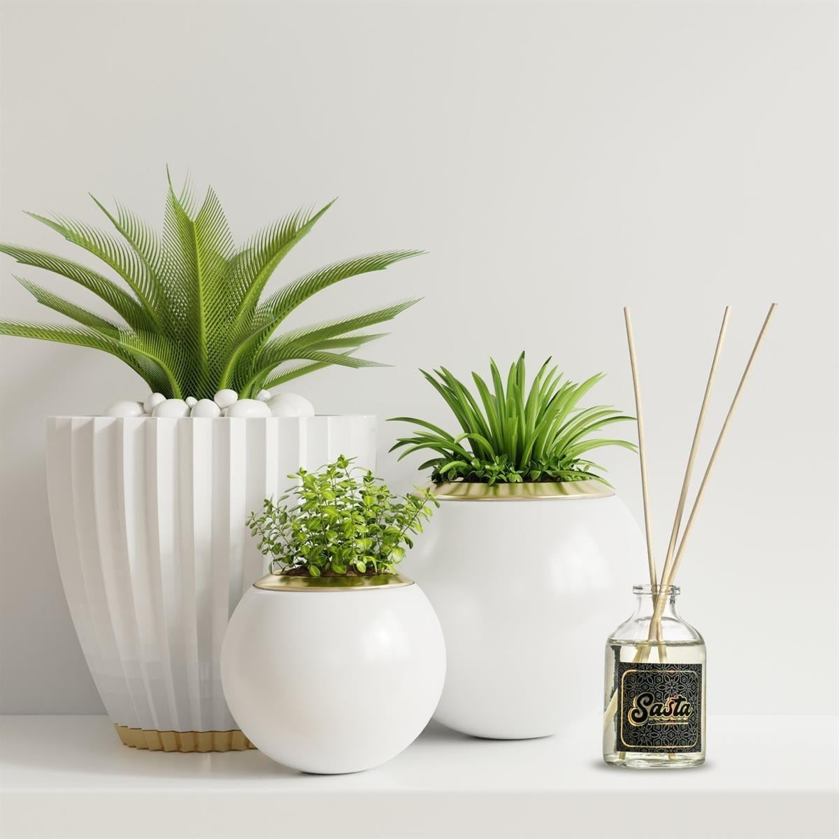 Ihlamur Kokulu Bambu Çubuklu Oda Kokusu Eko (50ml) Oda Parfümü