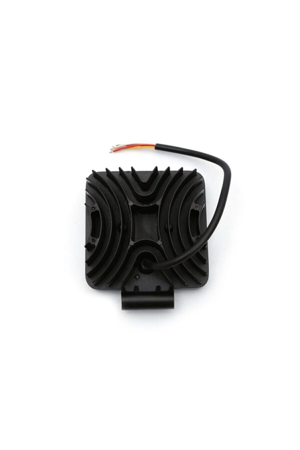 Kare Geri Vites Lambası 12v-24v 32ledli Geri-fren-sinyal 3 Fonksiyonlu Dm-4033-rxr