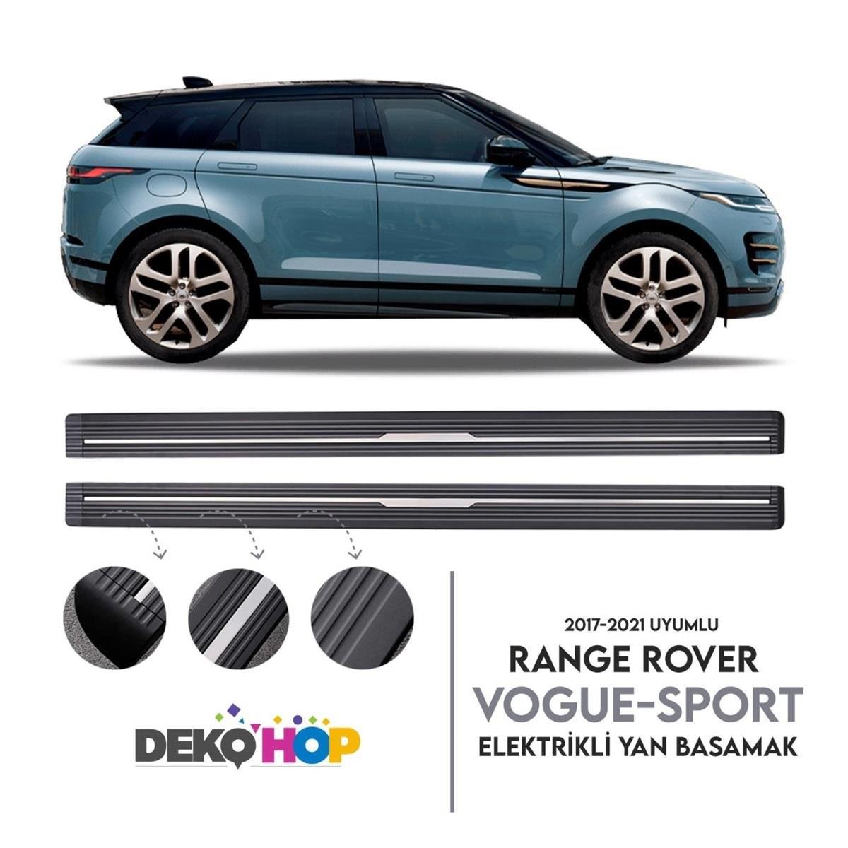 Land Rover Range Rover Vogue-Sport Elektrikli Yan Basamak 2017/2021 Uyumlu