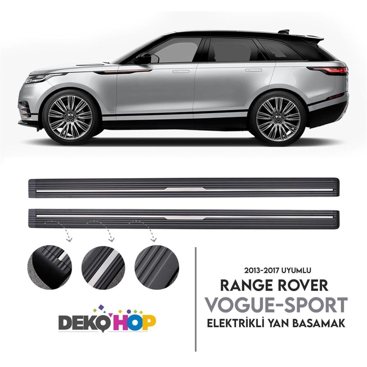 Land Rover Range Rover Vogue-Sport Elektrikli Yan Basamak 2013/2017 Uyumlu