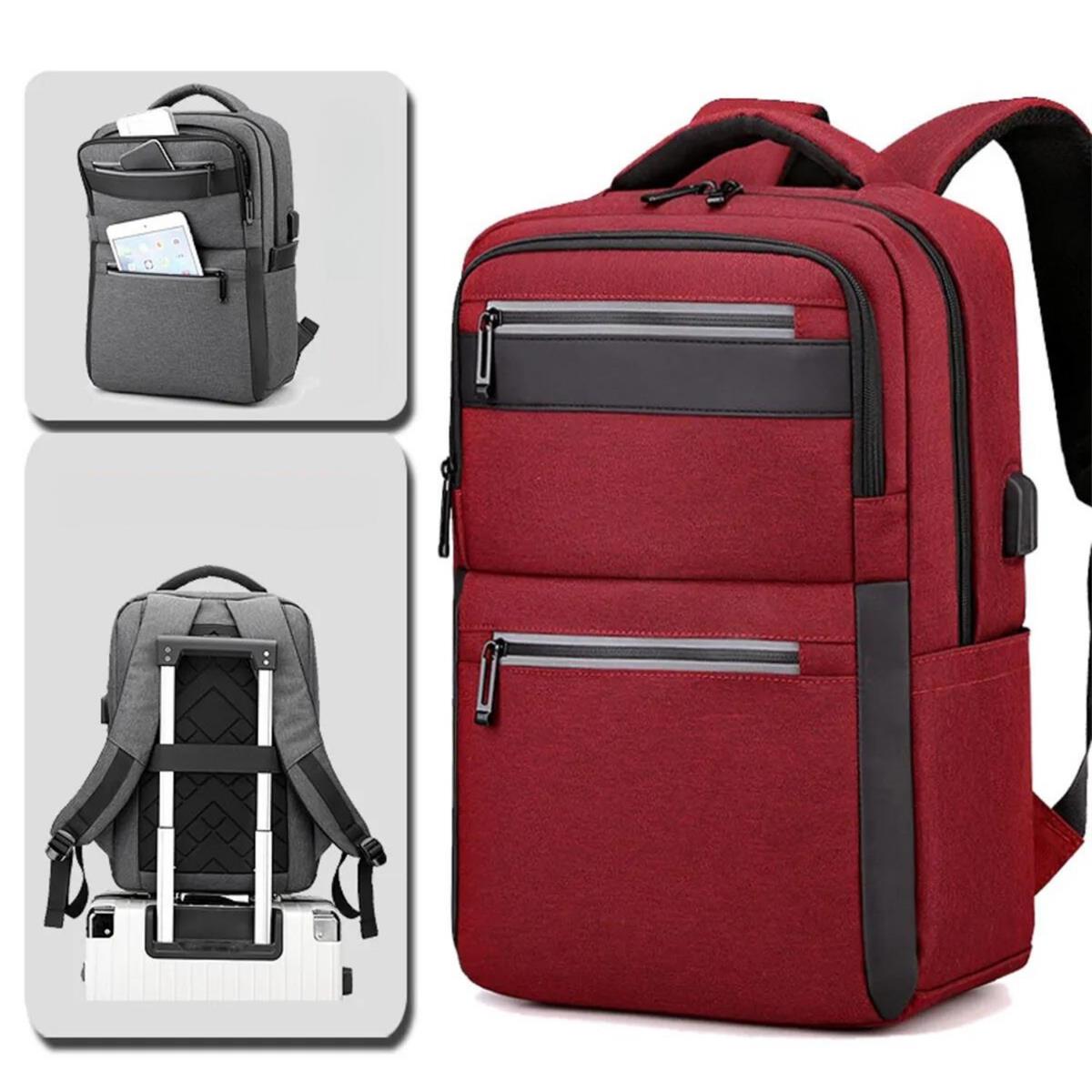 Laptop Notebook Sırt Çantası Okul iş Seyahat Ve Evrak Çantası Yeni Nesil Usb Ve Kulaklık Çıkışlı
