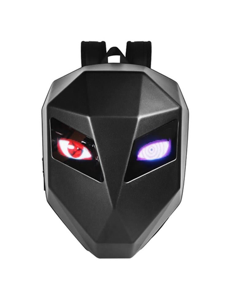 Led Gözlü Animasyonlu Motosiklet Laptop  Ve Kask Sırt Çantası Telefon Kontrollü