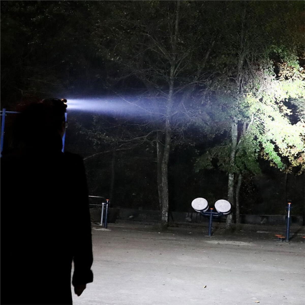 Led Kafa Feneri Dağcılık, Kamp, Balıkçılık, Gece Yürüyüş Şarjlı Magnet Çalışma Lambası