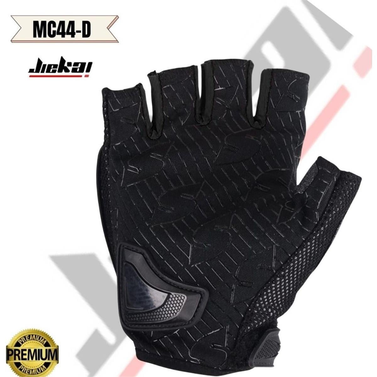 Mc44-D Yarım Eldiven Siyah L