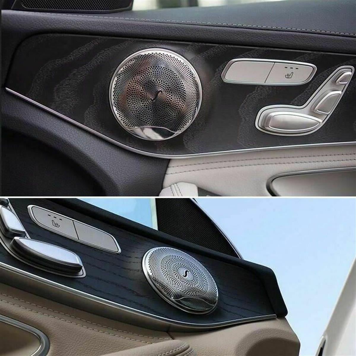 Mercedes Benz Burmester Hoparlör Kapak Seti 4 Adet