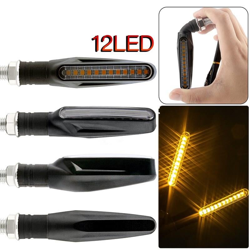 Motosiklet Led  Sinyal Lambası 12 Led Sinyal Lamba Seti