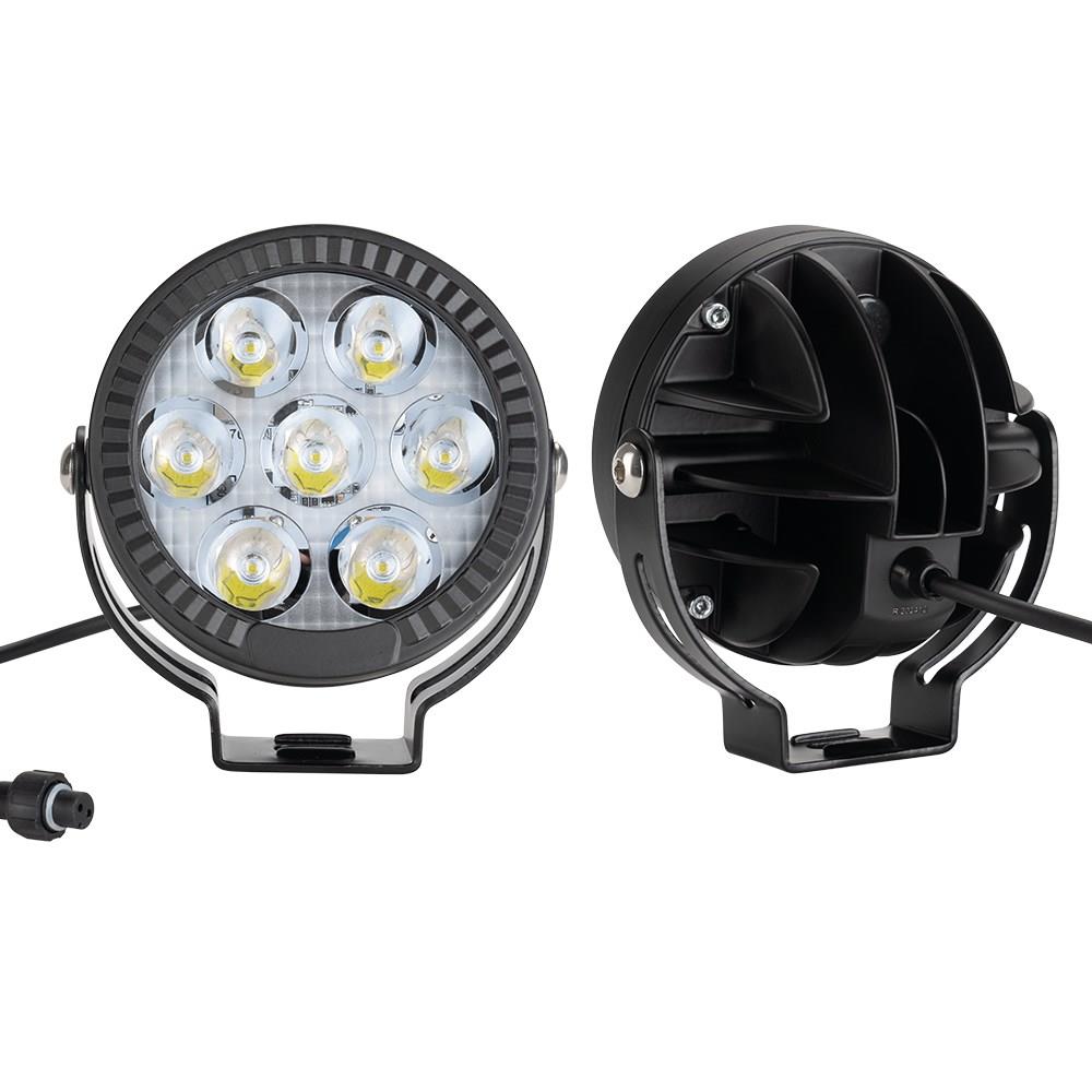 Motosiklet LED Sis Farı Yüksek Performans Metal Gövde D7 Led  Enduro GS Serileri Uyumlu 2 ADET  SET