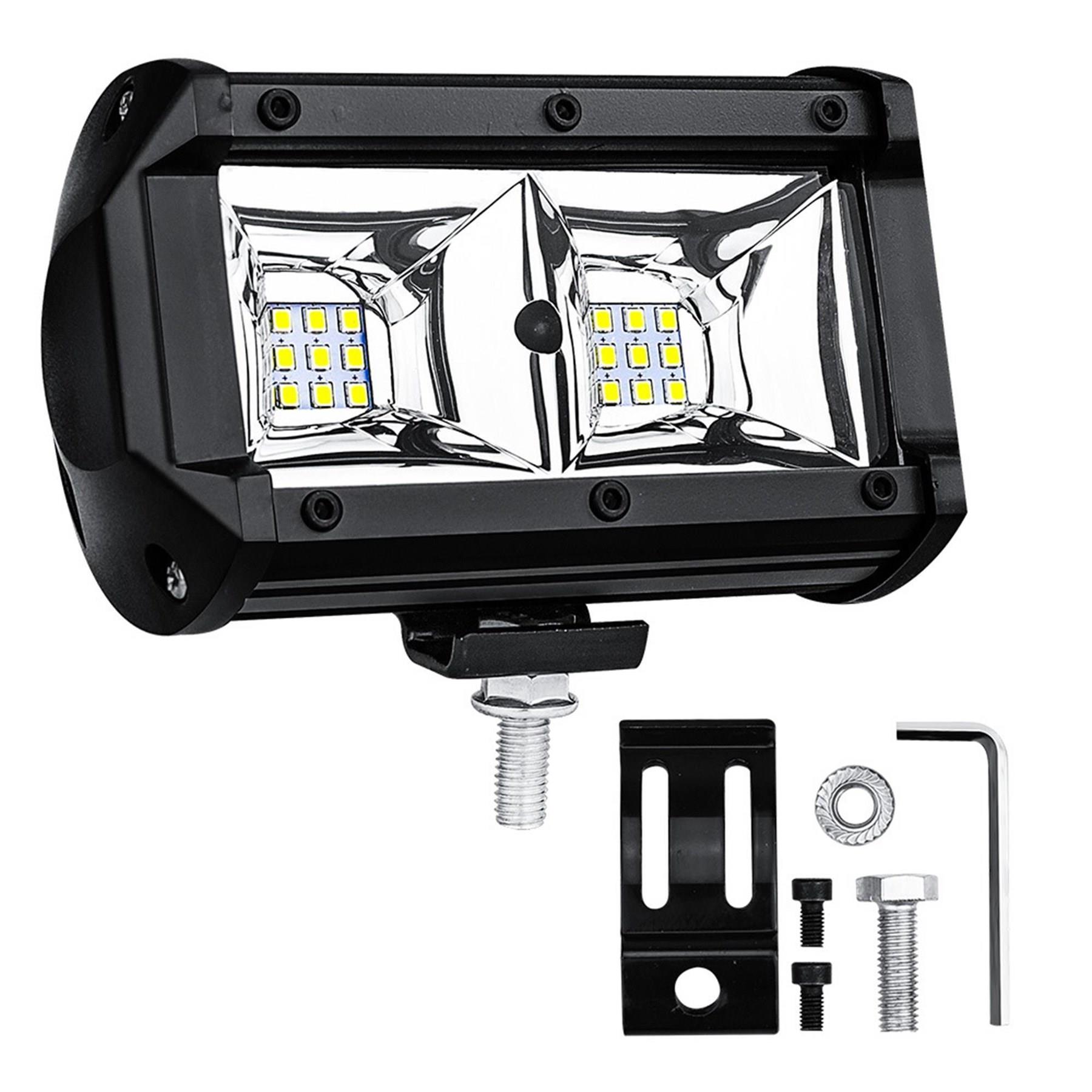 Off Road 5 inç Led Bar 18 LED 54 W Çalışma Ve Sis Lambası Led Bar Beyaz Işık 1 Adet