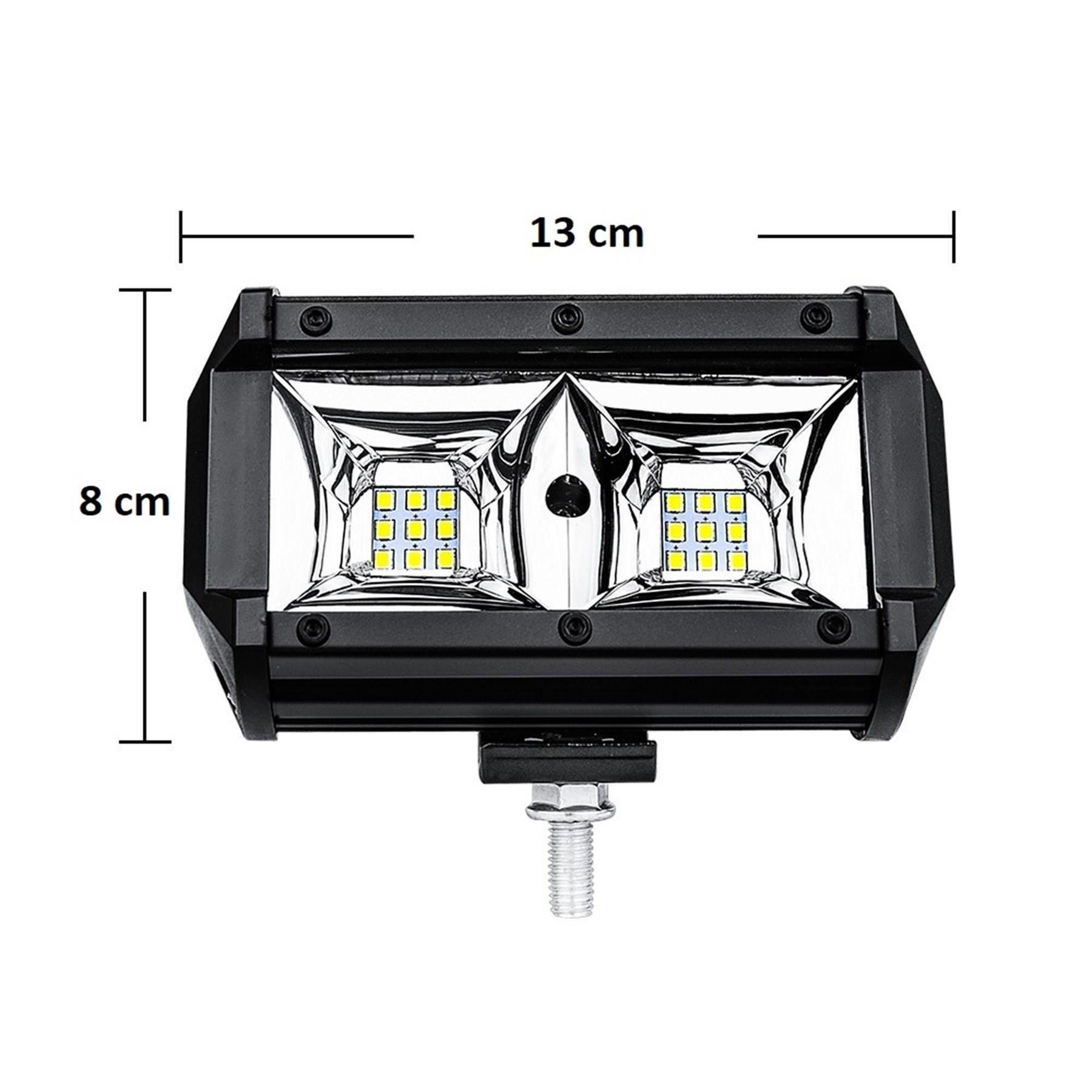 Off Road 5 inç Led Bar 18 LED 54 W Çalışma Ve Sis Lambası Led Bar Beyaz Işık 1 Adet