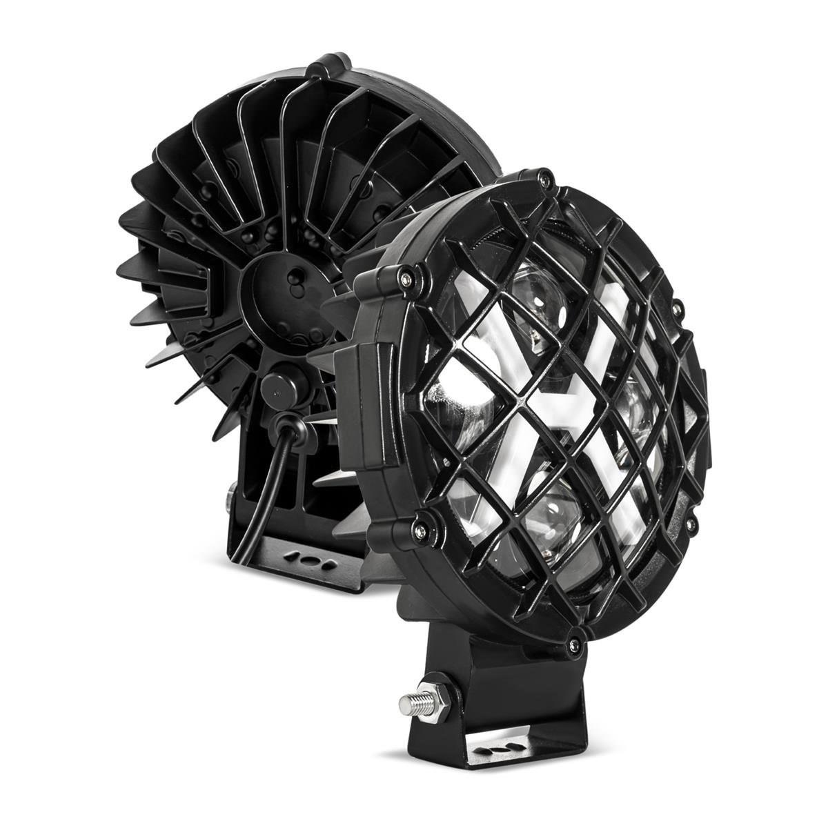 Off Road Kafesli X Angel Projektör 1 ADET Led Çalışma Ve Sis Lambası