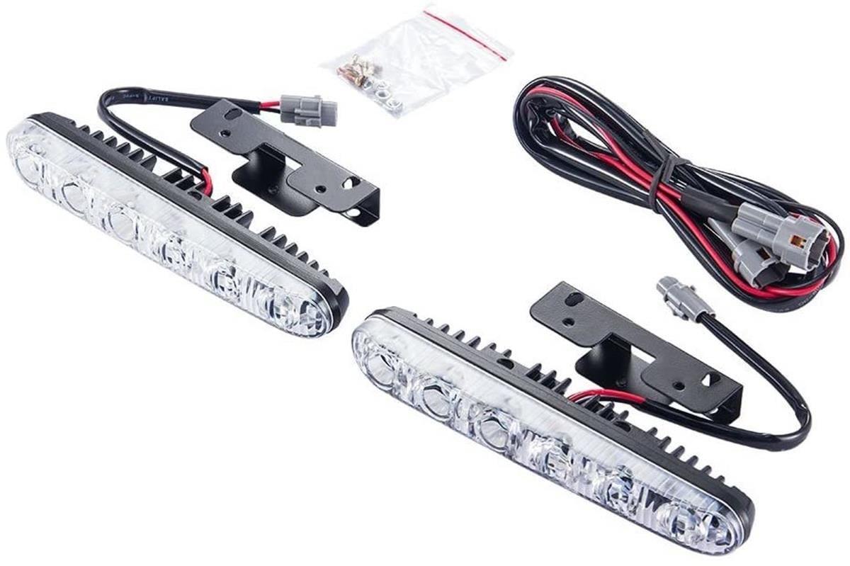 Oto Gündüz Led Lamba Beyaz Renk Sis Farı Metal Kasa 18 Watt