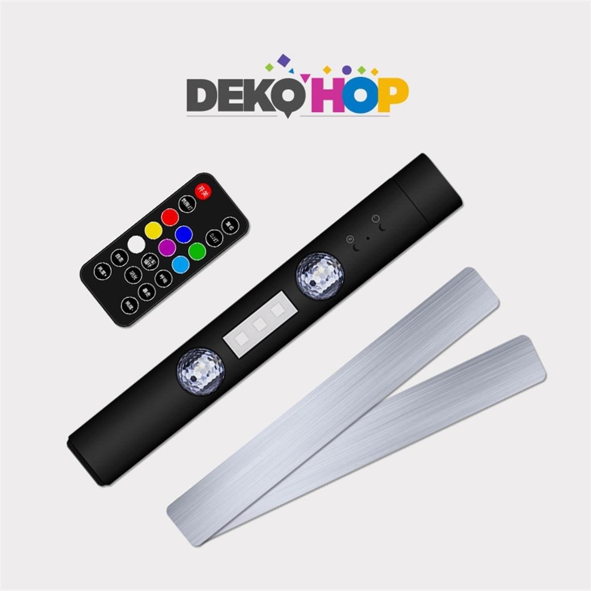 Oto Led Dekorasyon Magnet Tavan Disko DJ Led Ambians Lambası