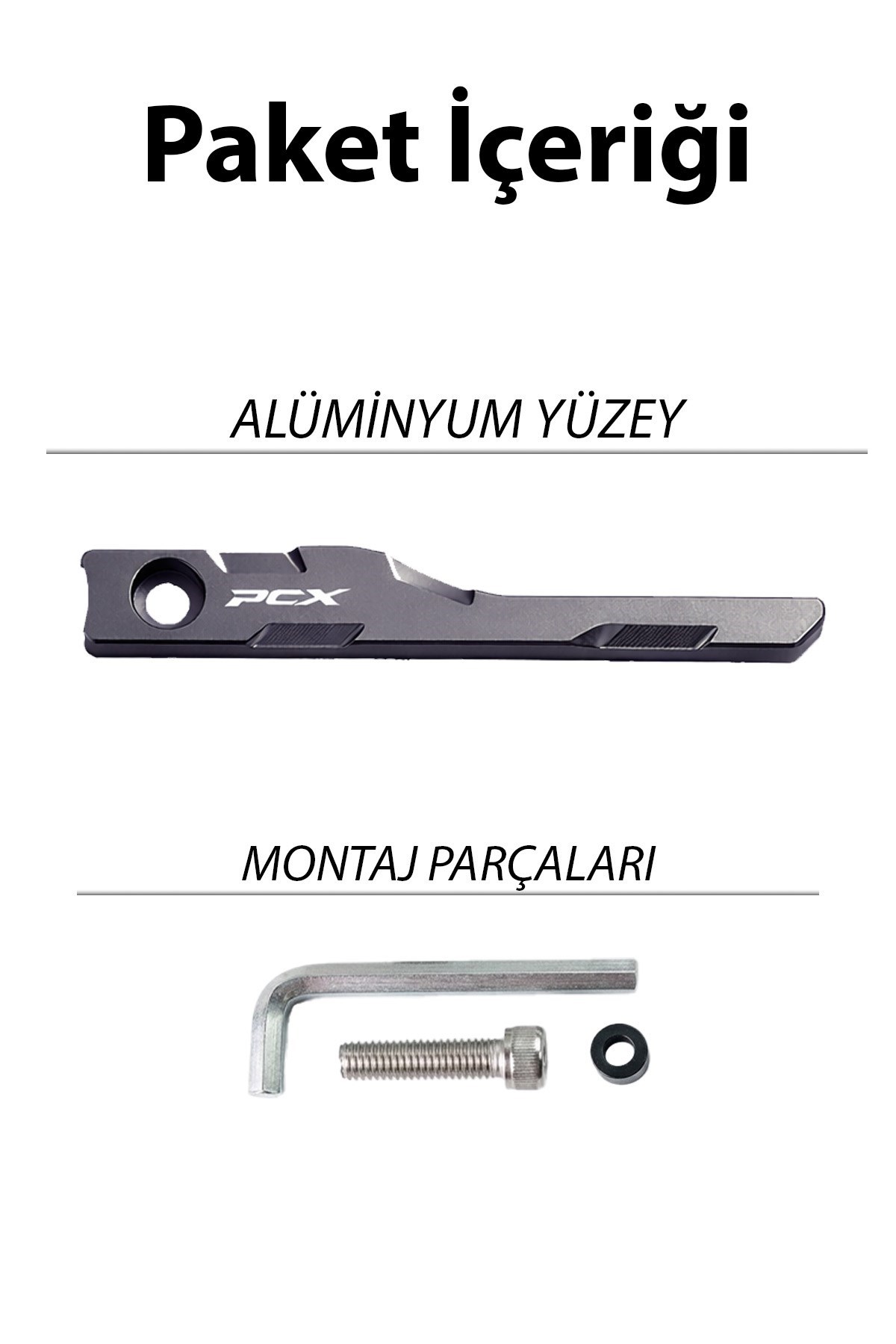 PCX 2021-2026 Sensör Koruma CNC Aluminyum Sensör Koruyucu TITANYUM