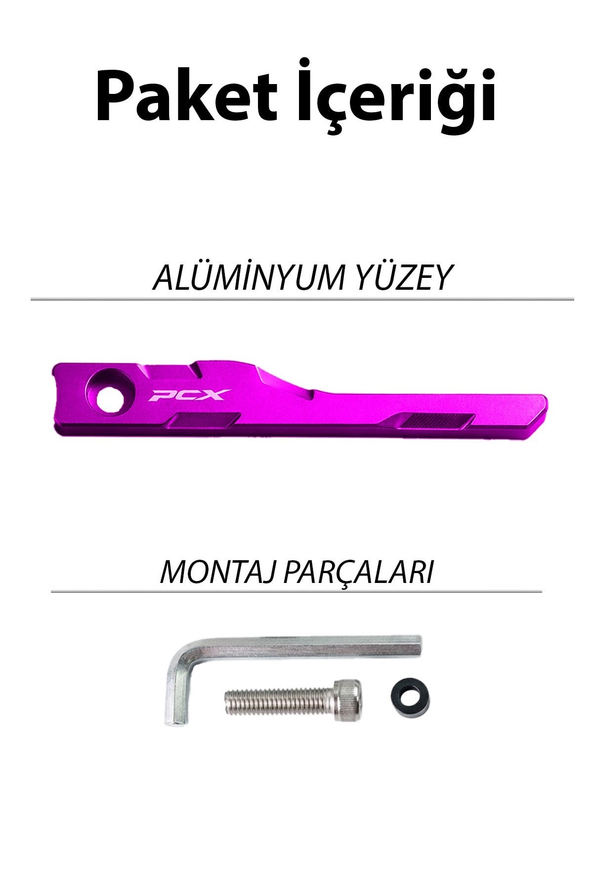 PCX METAL ABS SENSÖR KORUYUCU MOR