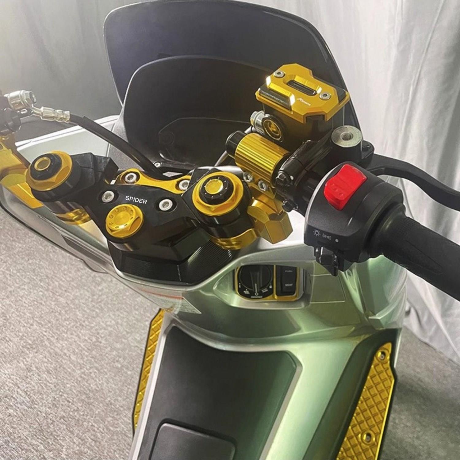 PCX Uyumlu Spor Gidon Gold Renk Ayarlanabilir Açı