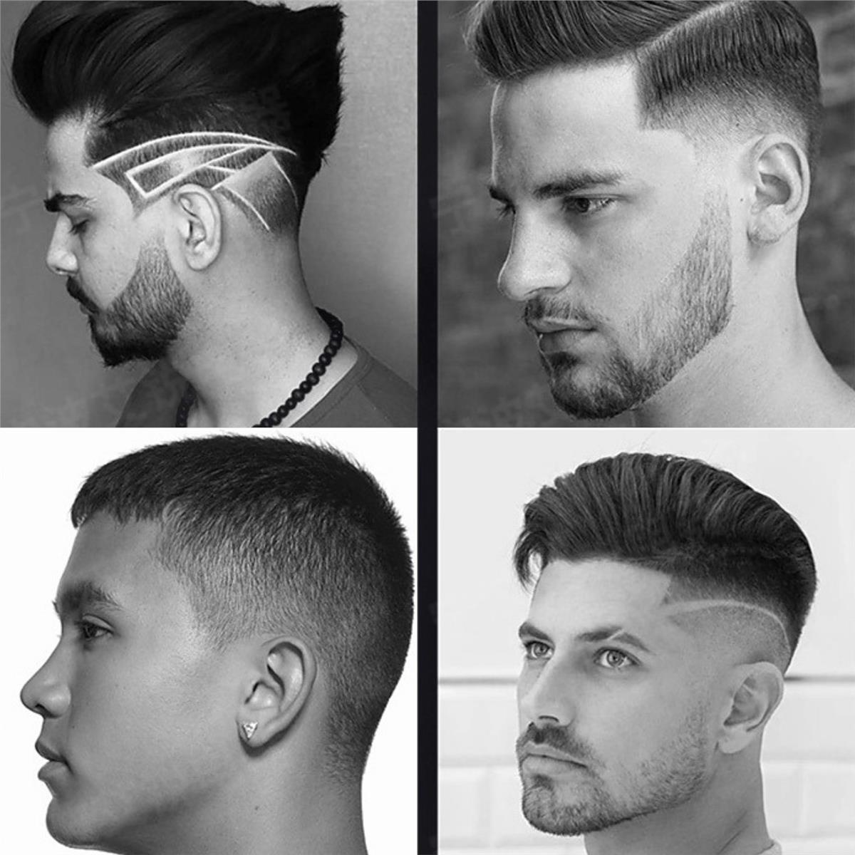 Şarjlı Traş Makinesi Metal Gövdeli Sıfır Kesim Saç Sakal Ve Vücut Çelik Bıçaklı  Traş Makinesi
