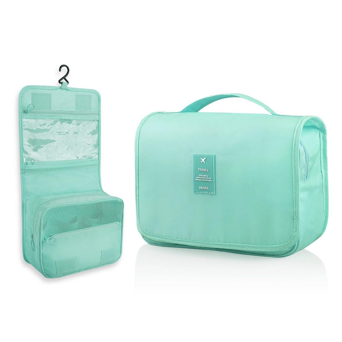 Seyahat Traş Makyaj Kişisel Bakım Kozmetik Ürünleri Çok Bölmeli Organizer Çanta