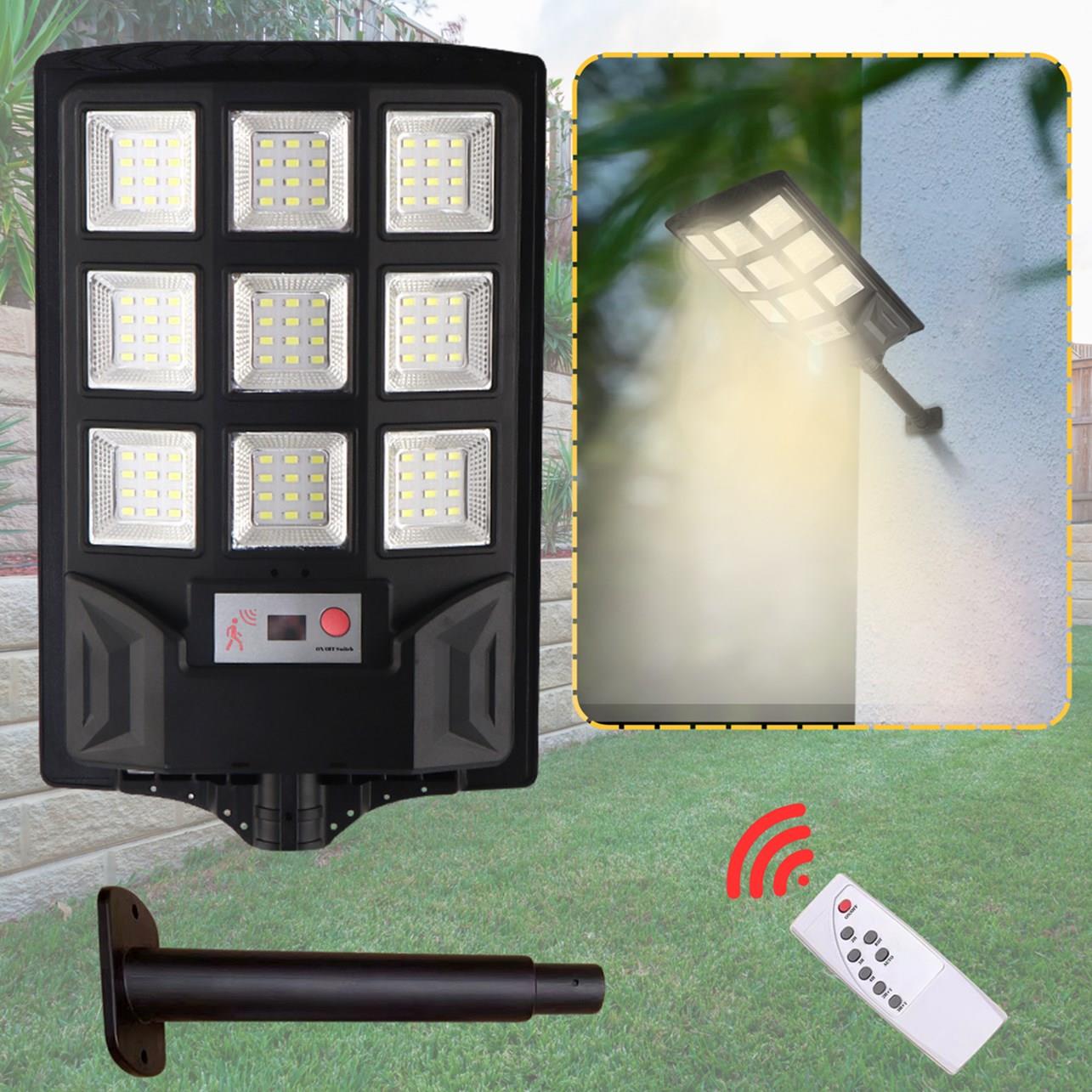 Solar Aydınlatma Güneş Enerjili Lamba 100W Kumandalı 108 Led Bahçe Sokak Aydınlatma Lambası 6V/30W