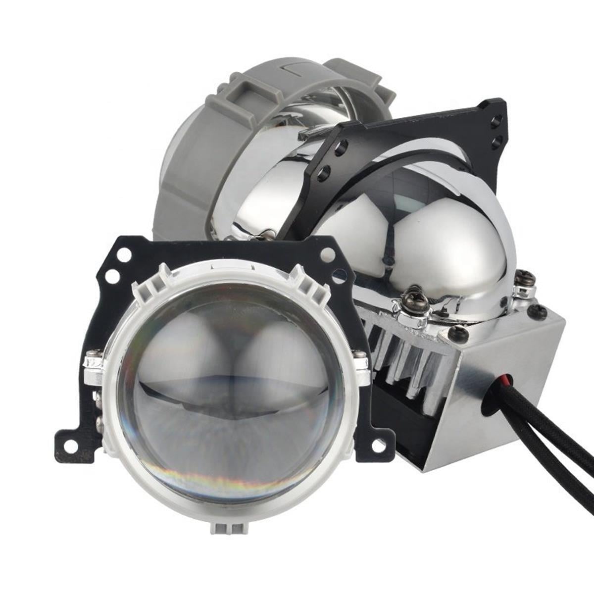 Universal 2,5 İnç Bi-Led Projektör Lens Uzun Kısa Far Lambası