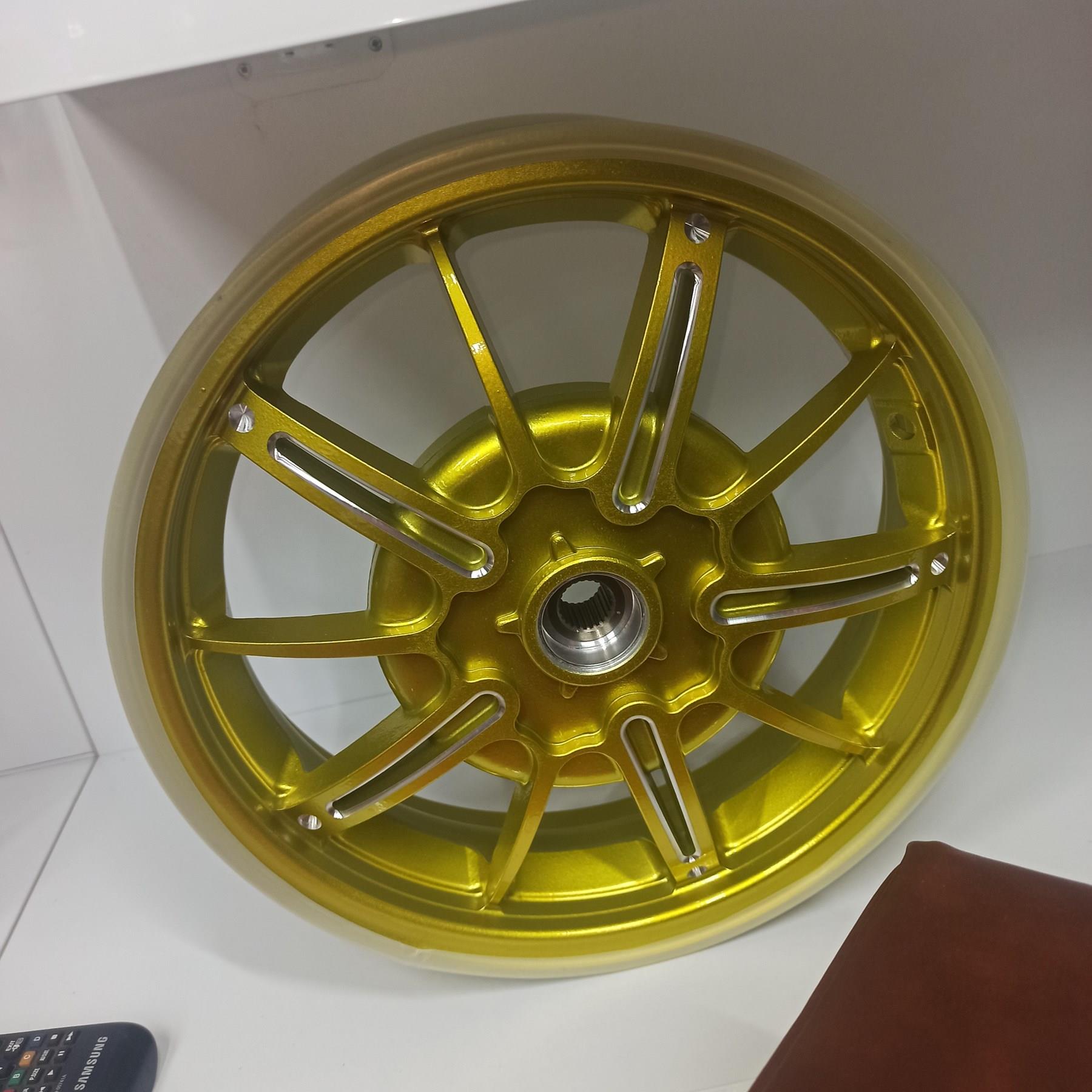 Vespa Yeni Nesil Alüminyum Alaşım Jant Ön Ve Arka 2 Li Set