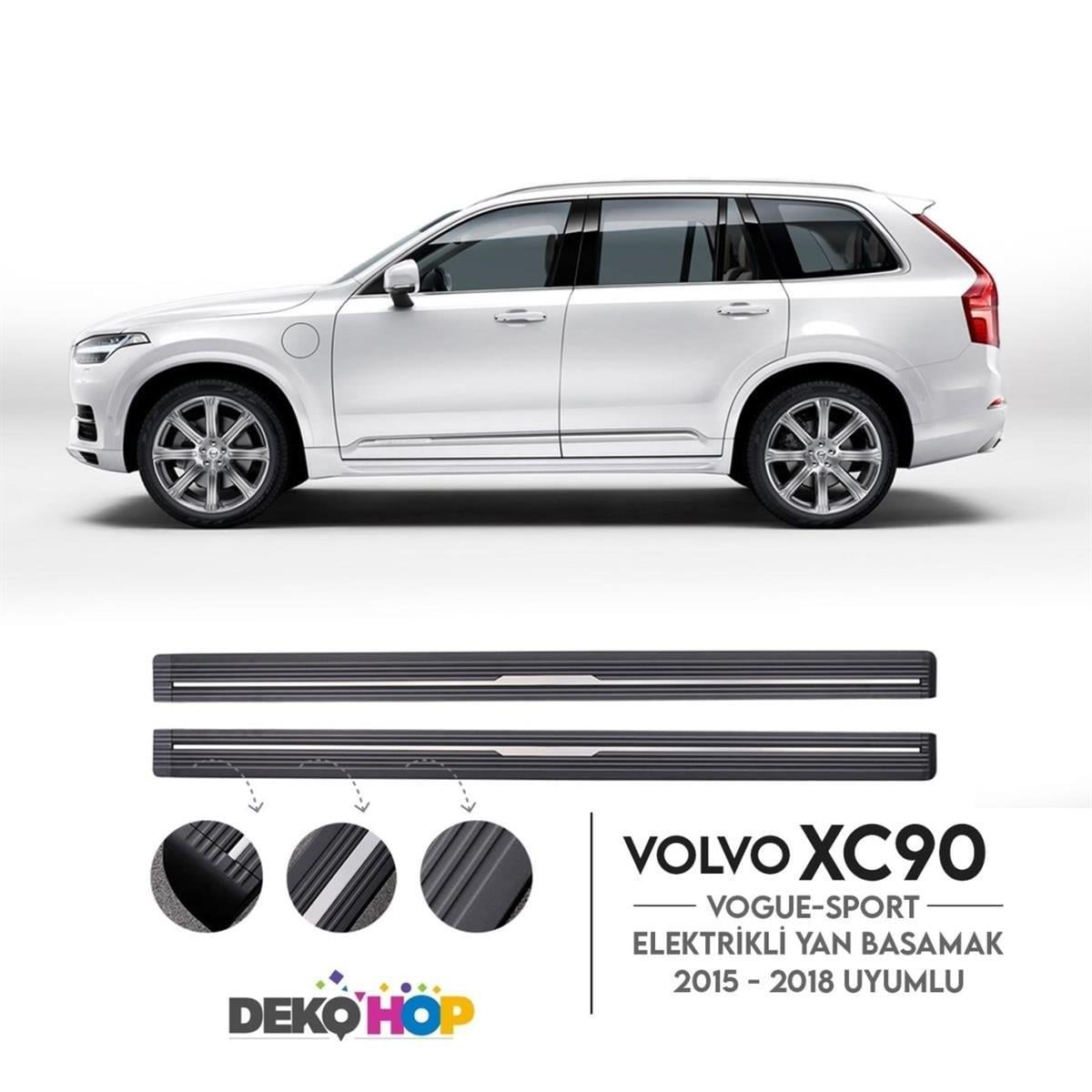 Volvo XC90 Elektrikli Yan Basamak 2015-2018 Uyumlu