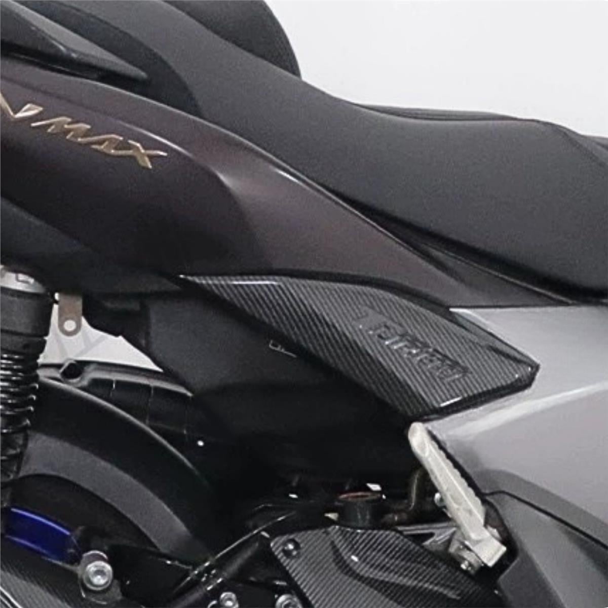 Yamaha NMAX 2025 Sol ve Sağ Küçük Yan Kapak Karbon