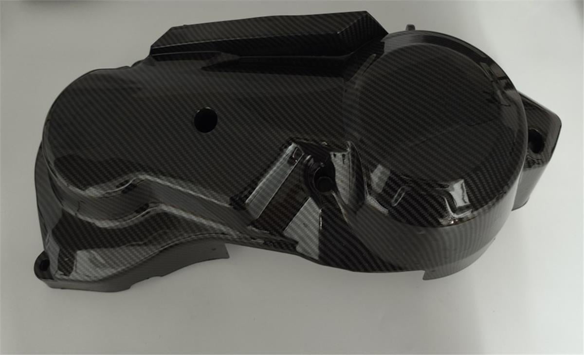 Yamaha NMAX 2025 Varyatör Kapağı Sol Motor Yan Panel Karbon