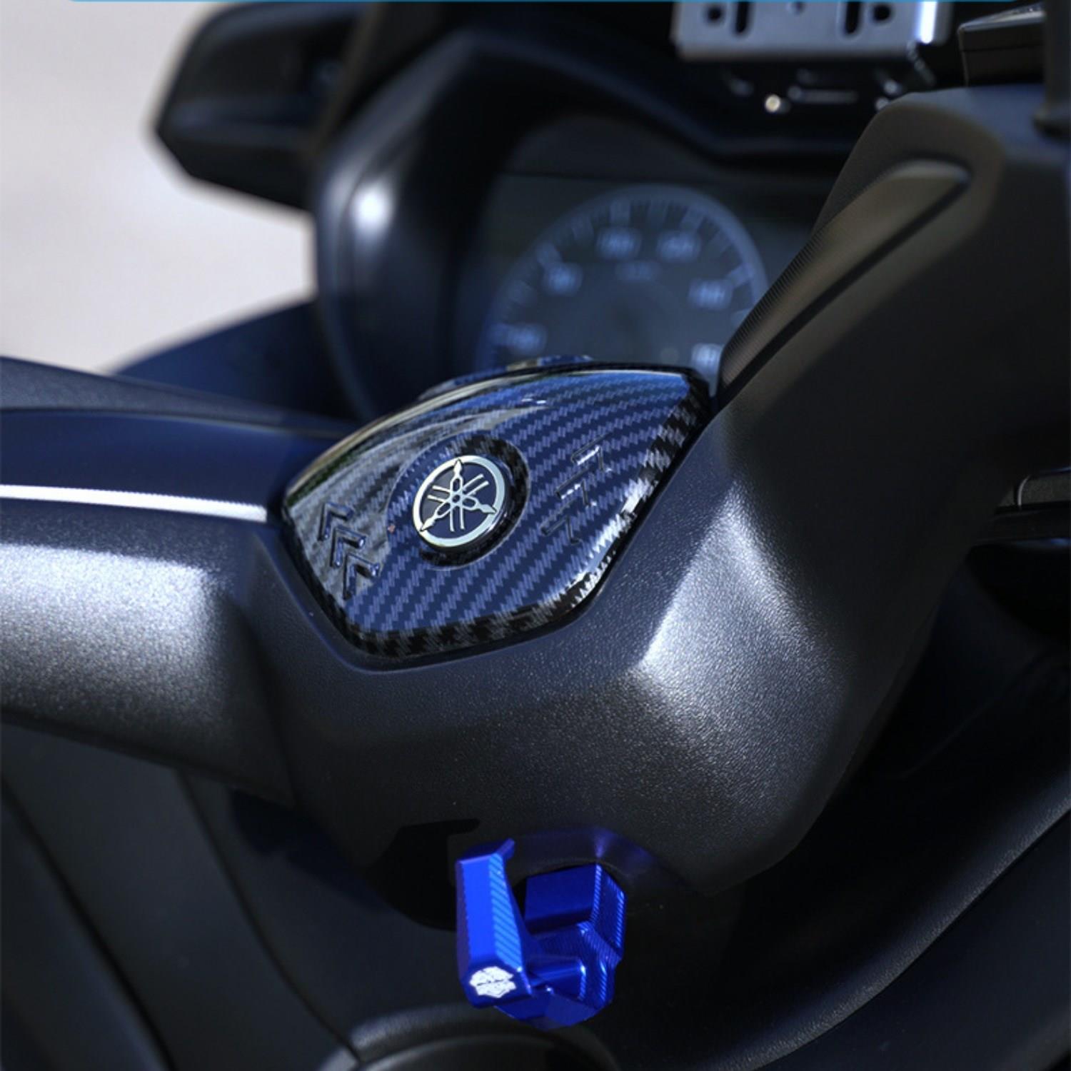 Yamaha XMAX 300 2017-2024 Gidon Üstü Dış Kapak Karbon