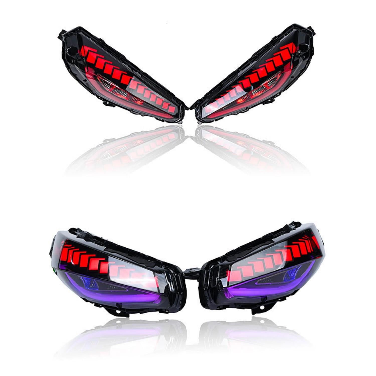 Yamaha XMAX 300 RGB LED Stop 2024-2025 Uyumlu Animasyonlu Çok Modlu Selamlamalı Arka Far