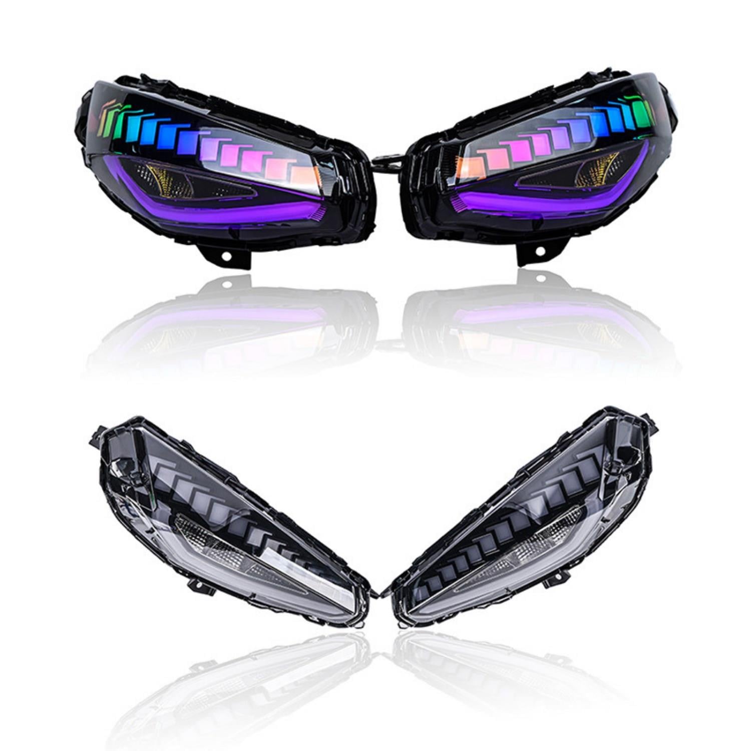 Yamaha XMAX 300 RGB LED Stop 2024-2025 Uyumlu Animasyonlu Çok Modlu Selamlamalı Arka Far