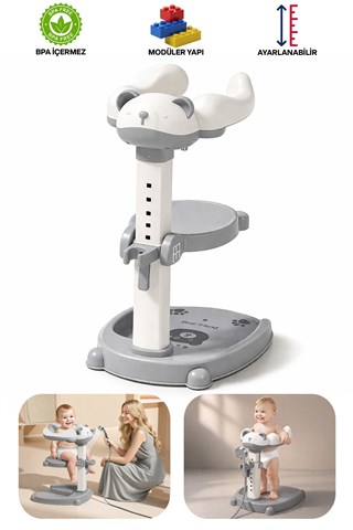  Portatif Bebek Duş Standı Ayarlanabilir Konforlu ve Güvenli Banyo Desteği ve Banyo Oturak