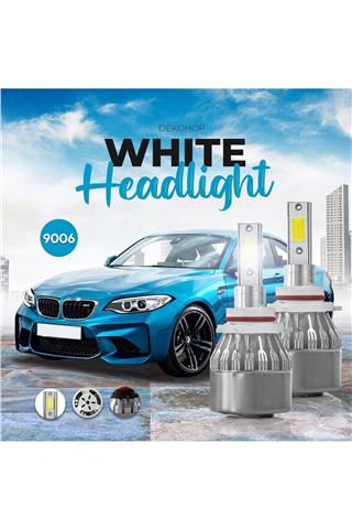 9006 Led Xenon Far Ampulü Beyaz Renk Zenon Led Far