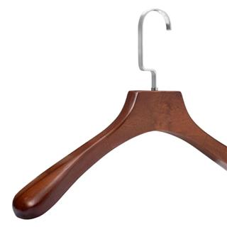 Ahşap Ceket Gömlek Askısı Bayan Boy 5 Adet Yüksek Kalite 39 Cm