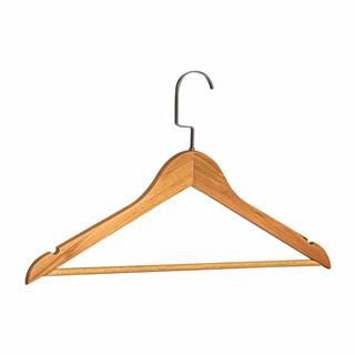 Ahşap Elbise Kıyafet Askısı 1.Kalite Ahşap Vernikli Ahşap Askı 10 ADET