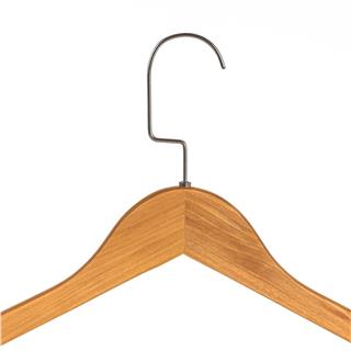 Ahşap Elbise Kıyafet Askısı 1.Kalite Ahşap Vernikli Ahşap Askı 10 ADET