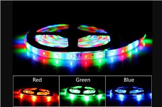 Araç Altı Aydınlatma RGB 5 Metre Kumandalı Şerit Led