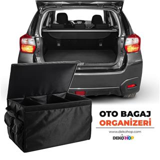 Araç Bagaj Düzenleyici Kutu Çanta Organizer Araba Bagaj Toparlayıcı