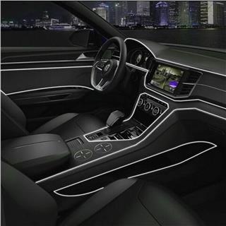 Araç İçi Neon Ledi Torpido İp Led 5 Metre BEYAZ