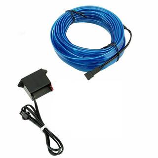 Araç İçi Neon Ledi Torpido İp Led 5 Metre MAVİ