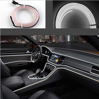 Araç İçi Neon Ledi Torpido İp Led 5 Metre BEYAZ