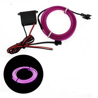 Araç İçi Neon Ledi Torpido İp Led 5 Metre MOR